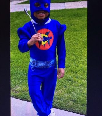 DM kid in costume